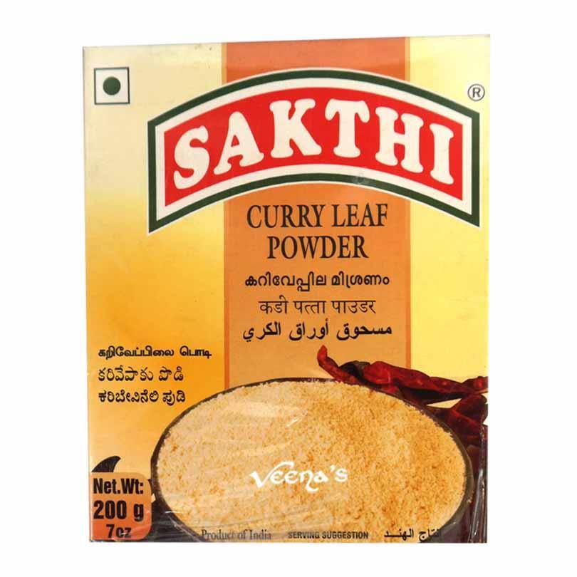 Buy Sakthi Curry Leaf Powder 200g at Veenas.com - Online Indian Grocery Store UK