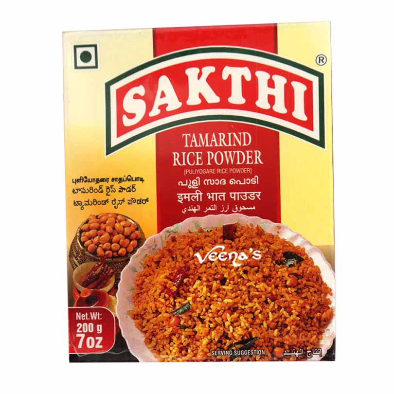 Buy Sakthi Tamarind Rice Powder 200g at Veenas.com - Online Indian Grocery Store UK