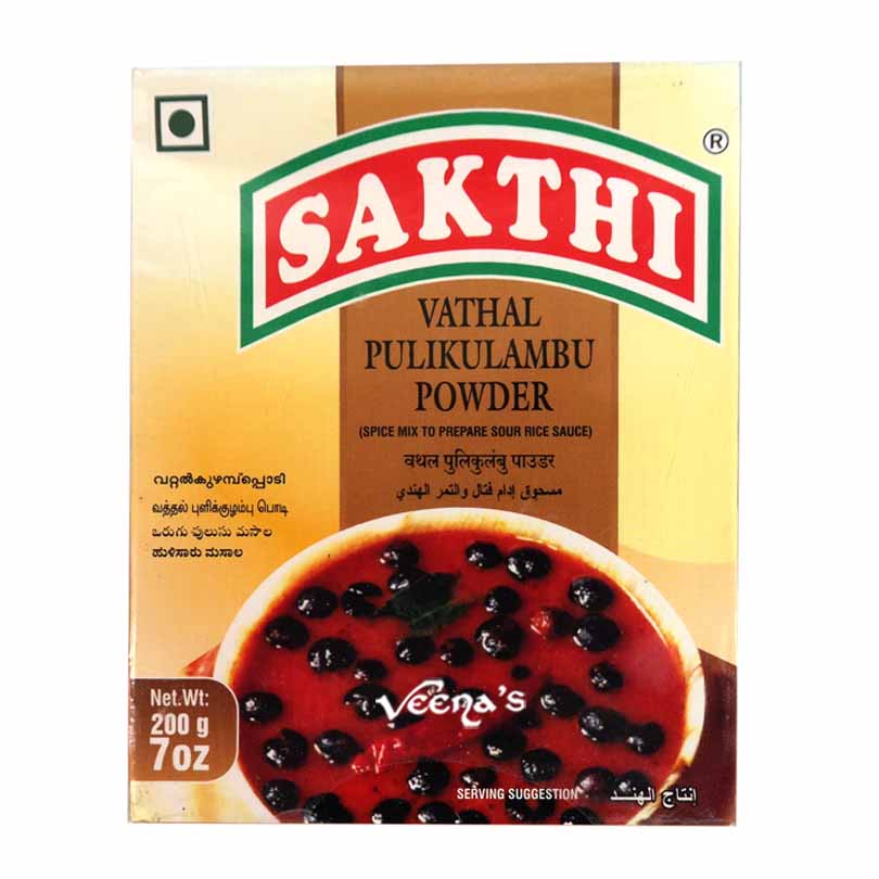 Buy Sakthi Vathal Pulikulambu 200g at Veenas.com - Online Indian Grocery Store UK