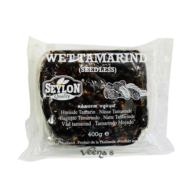 Buy Seylon Wet Tamarind Seedless 400g at Veenas.com - Online Indian Grocery Store UK
