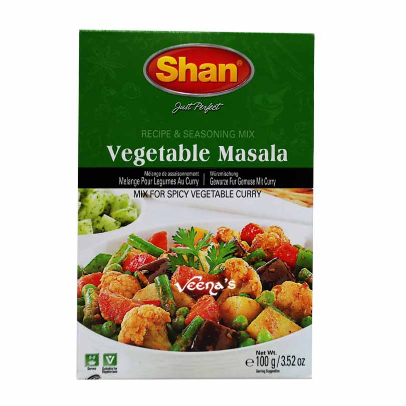 Buy Shan Vegetable Curry 100G at Veenas.com - Online Indian Grocery Store UK