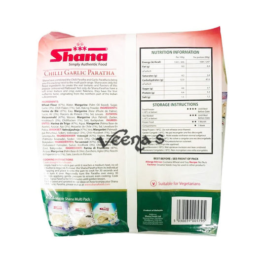 Shana Chilli Garlic Paratha 1.2kg