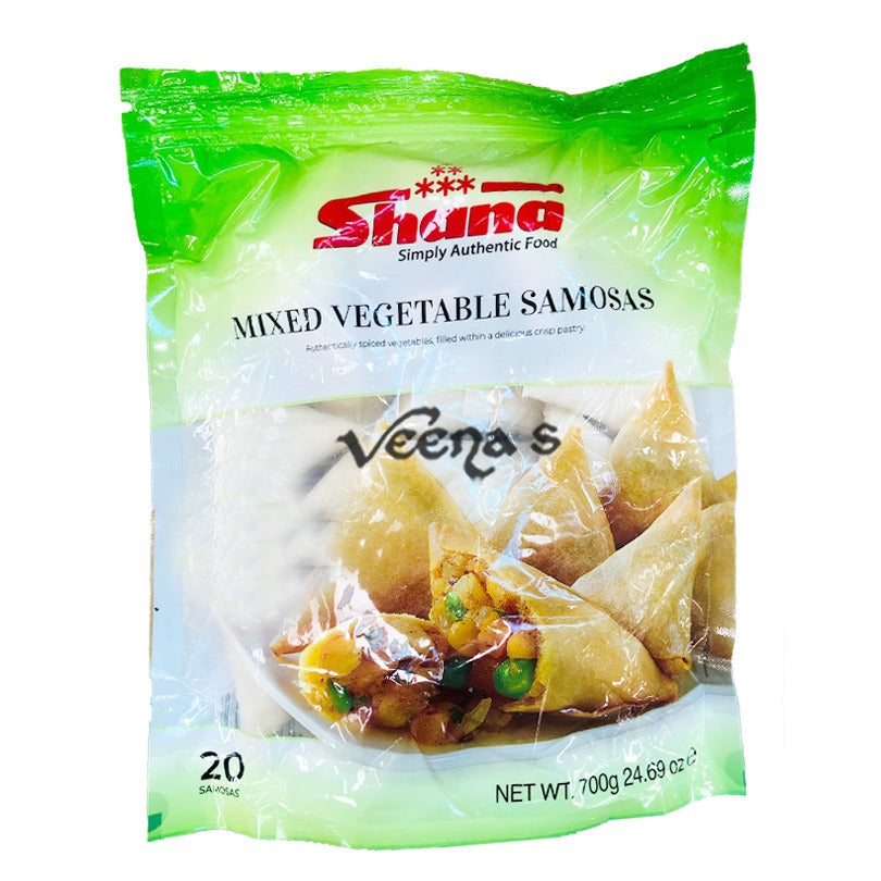 Buy Shana Mixed Veg Samosa 20Pieces at Veenas.com - Online Indian Grocery Store UK
