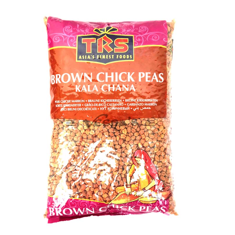 Buy TRS Brown Chick Peas 2kg at Veenas.com - Online Indian Grocery Store UK