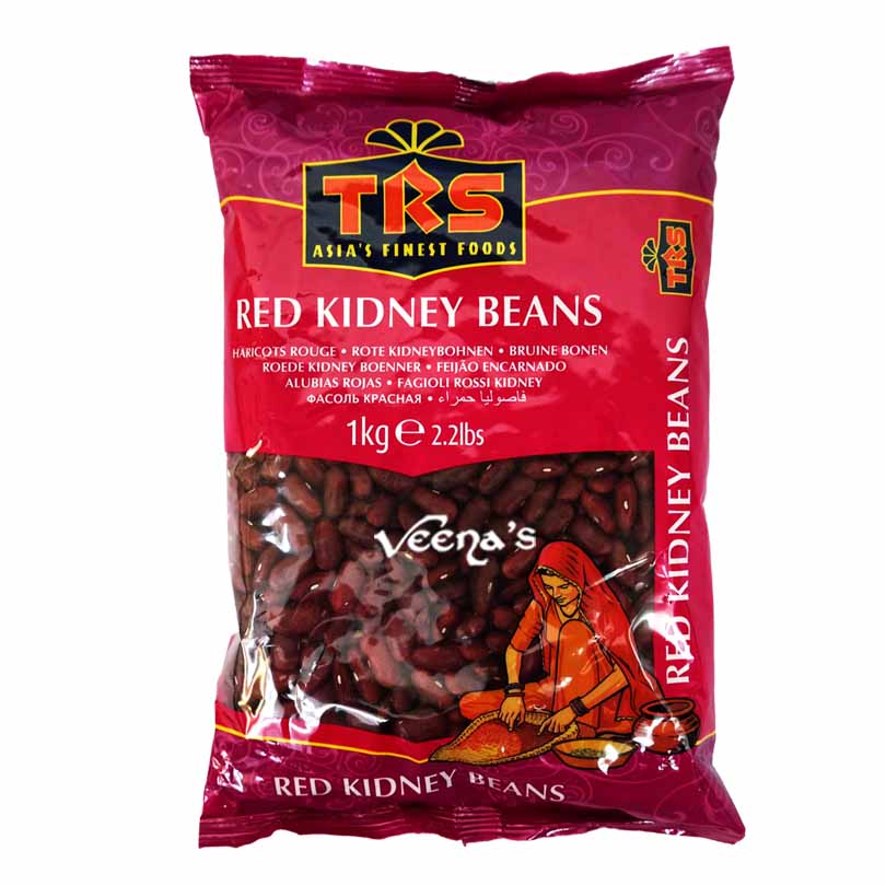 Buy TRS Red Kidney Beans 1kg at Veenas.com - Online Indian Grocery Store UK