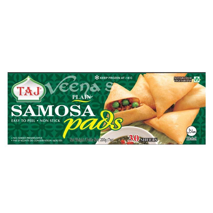 Buy Taj Samosa Pads 30 Sheets at Veenas.com - Online Indian Grocery Store UK