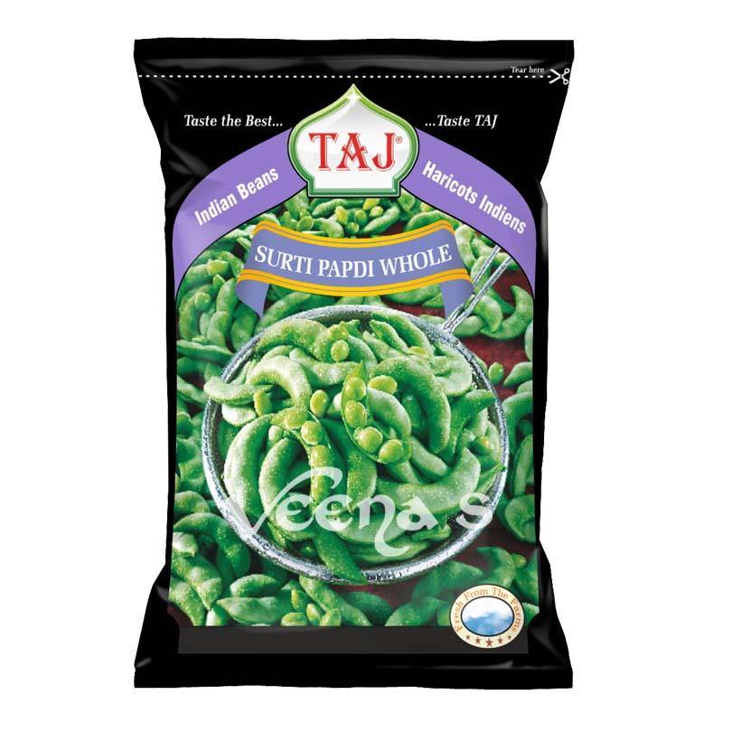 Buy Taj Surti Papdi Whole 300g at Veenas.com - Online Indian Grocery Store UK