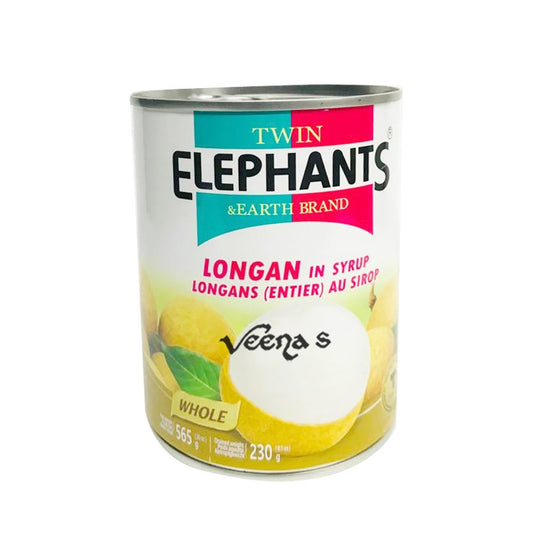 Twin Elephants Longan In Syrup 565G