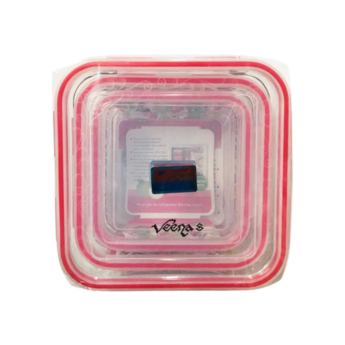Buy Union 3Pcs Set For Plastic Fresh-Keeping Box (QSUB-0016) at Veenas.com - Online Indian Grocery Store UK