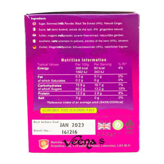 Royal Chai Ginger Tea Sweetened 220g