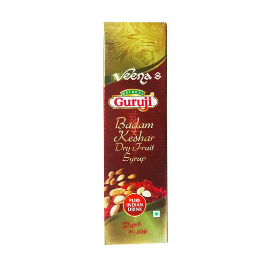 Guruji Badam Keshar Dry Fruit Syrup 750ml