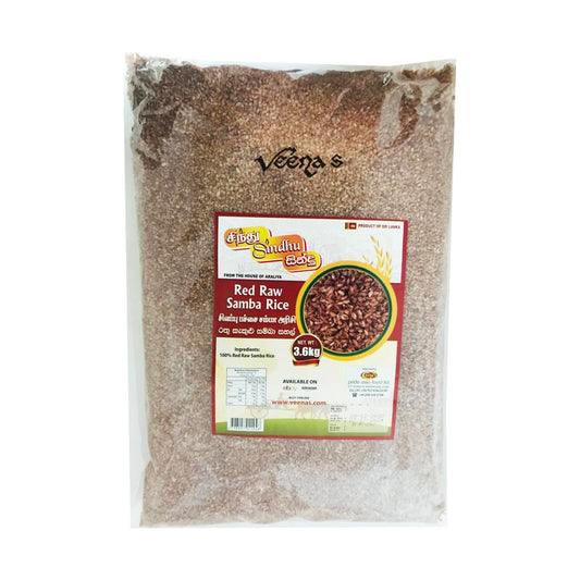 Sindhu Red Raw Samba Rice 3.6Kg