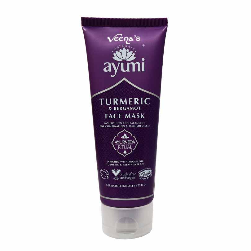 Buy Ayumi Turmeric Face Mask 100ml at Veenas.com - Online Indian Grocery Store UK