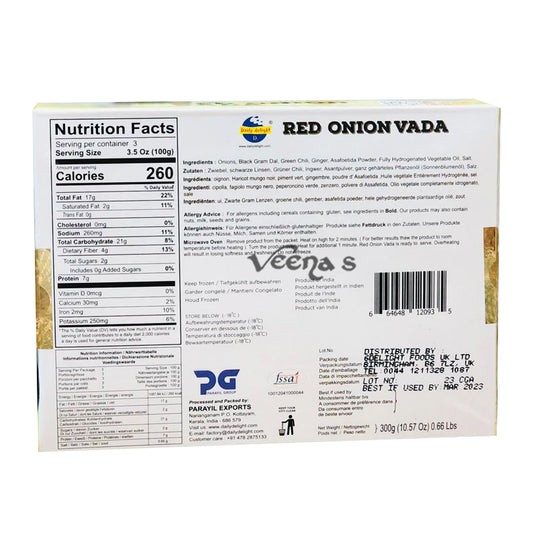 Daily Delight Red Onion Vada 300g