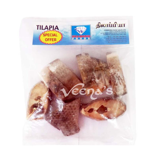 Diamond Tilapia Steak 700g - veenas.com