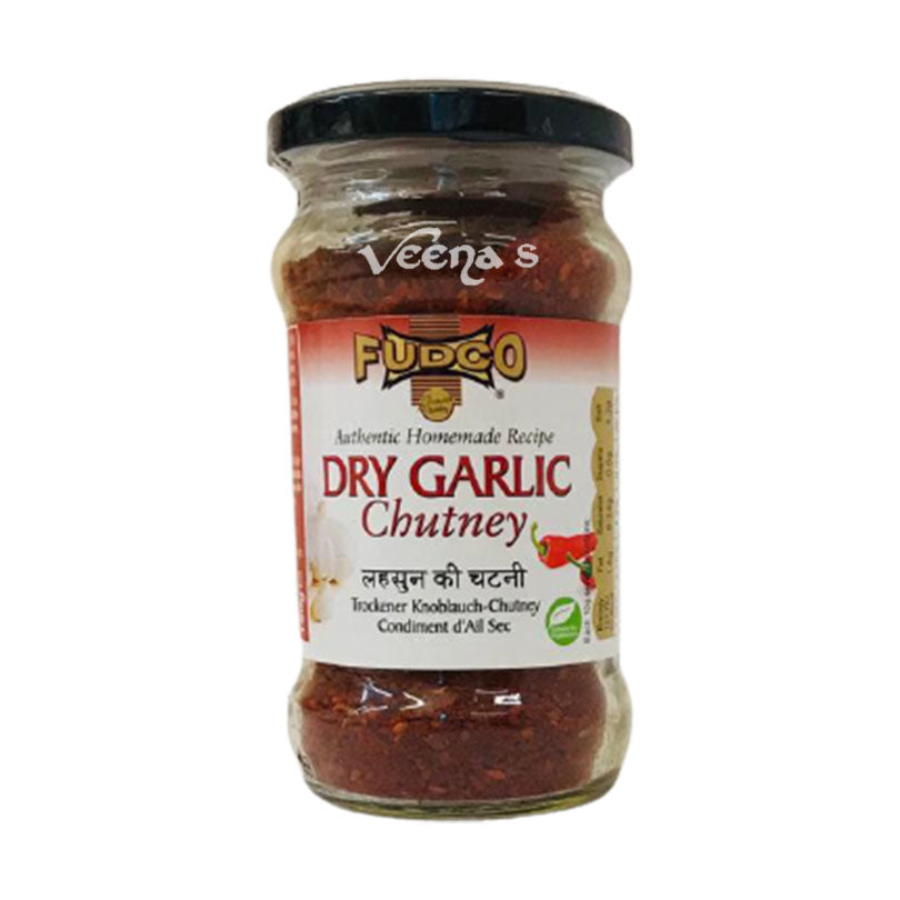 Buy Fudco Dry Garlic Chutney 150g at Veenas.com - Online Indian Grocery Store UK