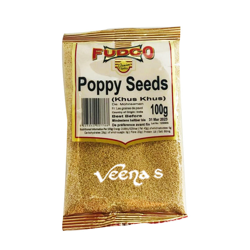 TRS POPPY SEEDS (Khus Khus) (graine de pavot blanc) 100G