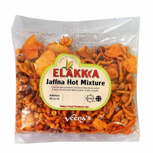 Elakkia Jaffna Hot Mixture 175g - veenas.com