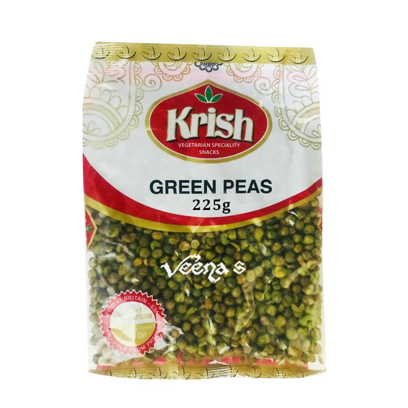 Buy Krishna Green Peas 225g at Veenas.com - Online Indian Grocery Store UK