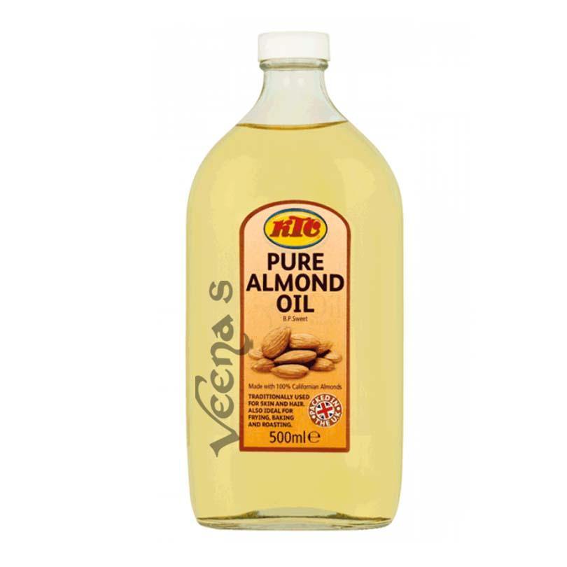 Buy KTC Almond Oil 500ml at Veenas.com - Online Indian Grocery Store UK