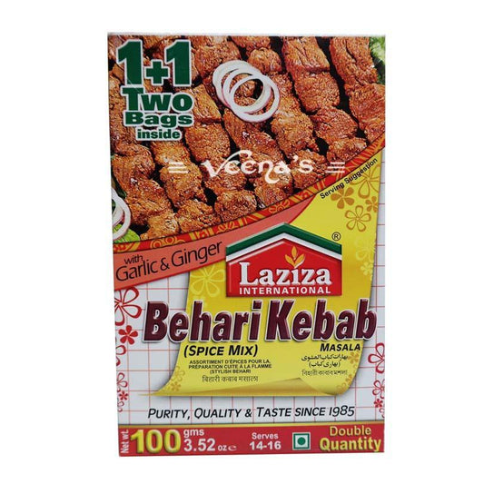 Laziza Behari Kebab Masala 100G - veenas.com