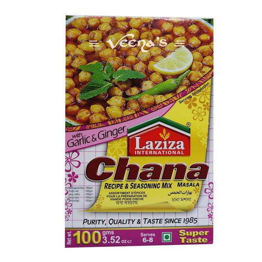 Laziza Chana Masala 100G - veenas.com