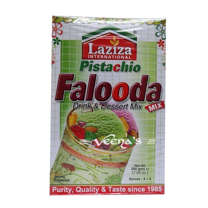 Buy Laziza Falooda Mix (Pistachio) 200g at Veenas.com - Online Indian Grocery Store UK