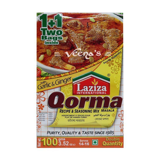 Laziza Qorma Masala 100G - veenas.com