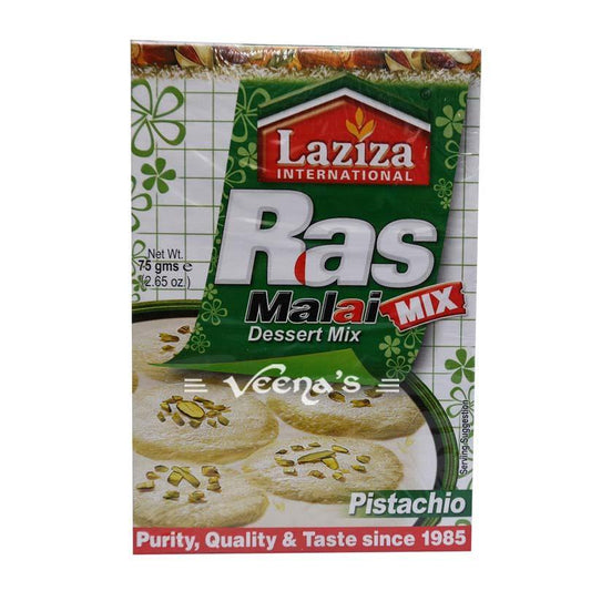 Laziza Ras Malai Mix (Pistachio) 75g- veenas.com