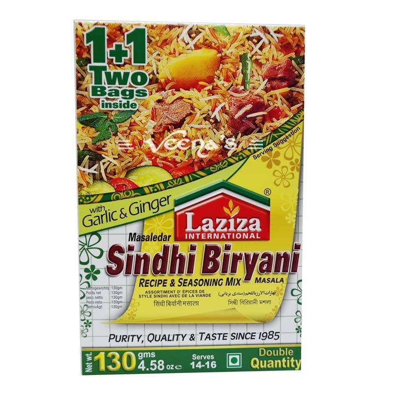 Laziza Sindhi Biryani Masala 130g - veenas.com