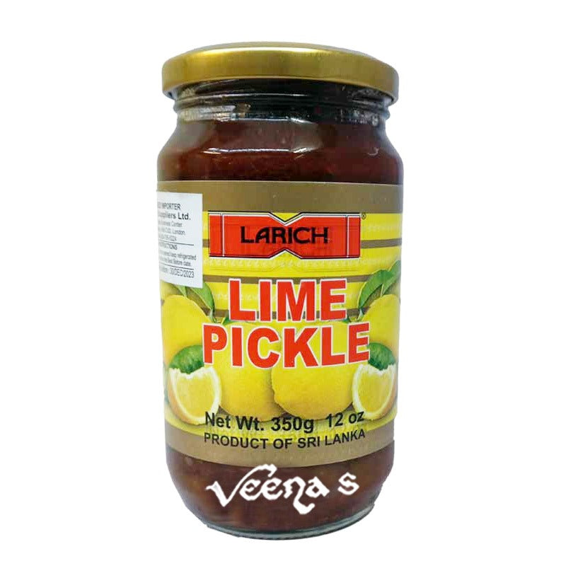 Buy Larich Lime Pickle 350g at Veenas.com - Online Indian Grocery Store UK