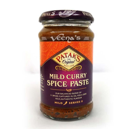 Pataks Curry Paste Mild 283g - veenas.com
