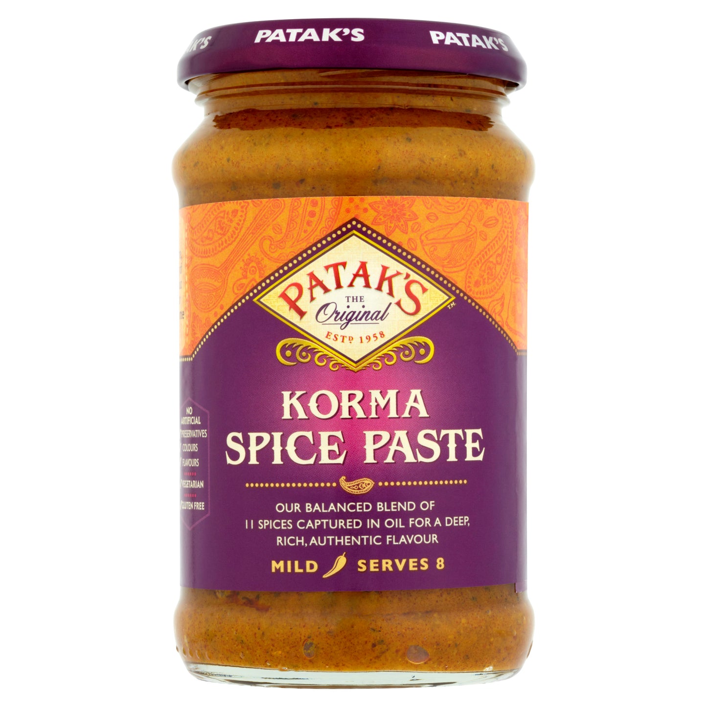 Pataks Korma Spice Paste 283gm