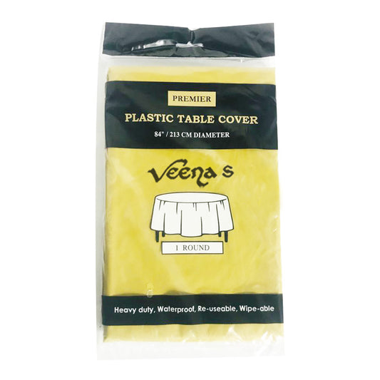 UDL Assorted Round Table Cover Gold Ptc12