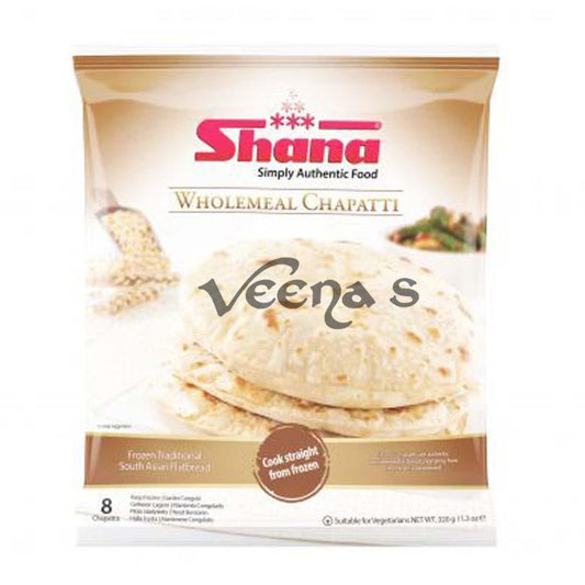 Shana Wholemeal Chapatti 8's 320g