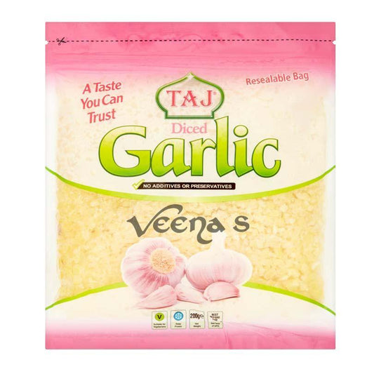 Taj Diced Garlic 200g
