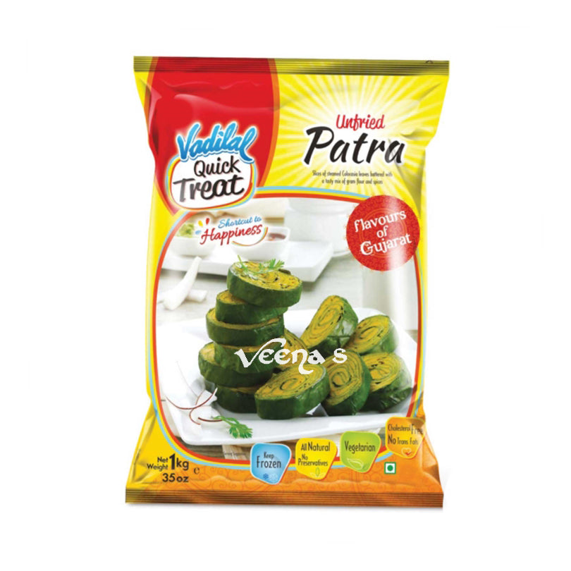 Buy Vadilal Patra Unfried 1kg at Veenas.com - Online Indian Grocery Store UK