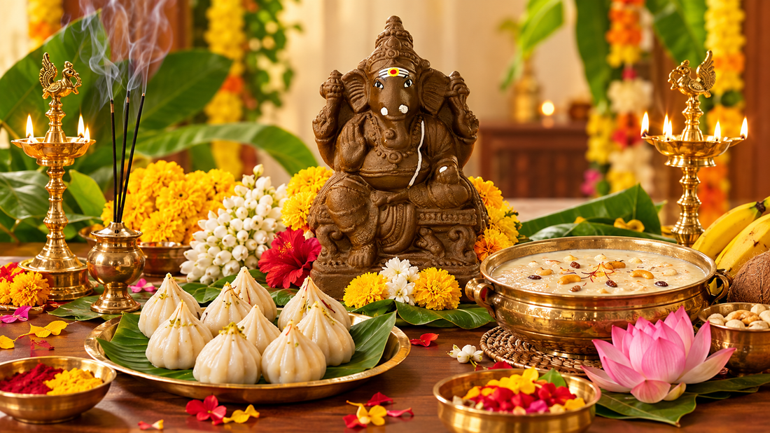Ganesh Chaturthi: A Feast of Devotion — Sacred Foods for Lord Ganesha