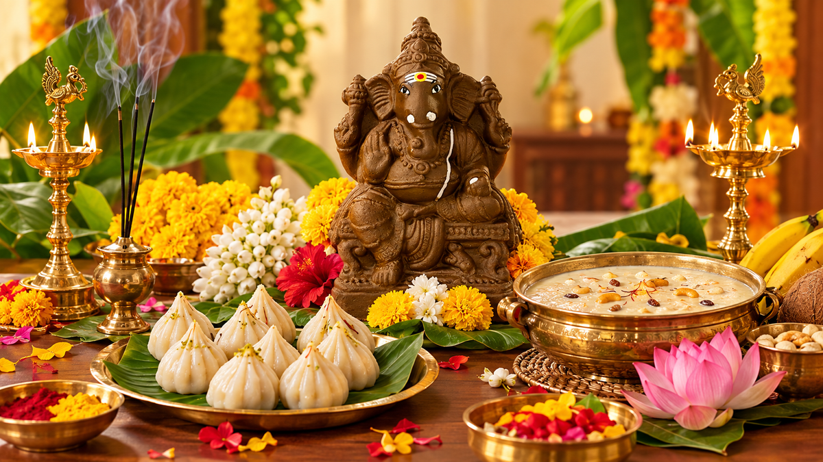 Ganesh Chaturthi: A Feast of Devotion — Sacred Foods for Lord Ganesha