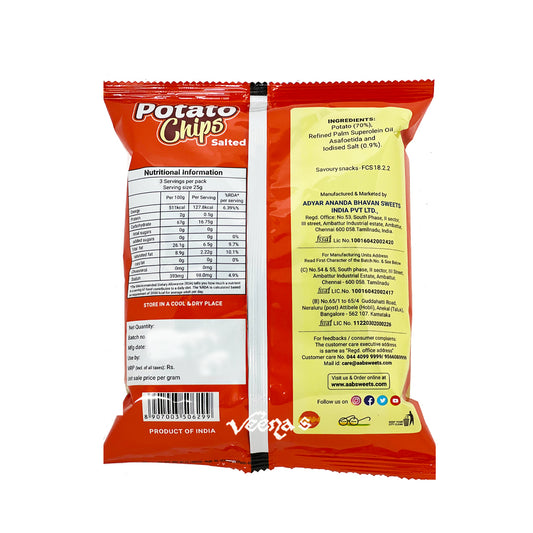 A2B Potato Chips (Salted) 40g