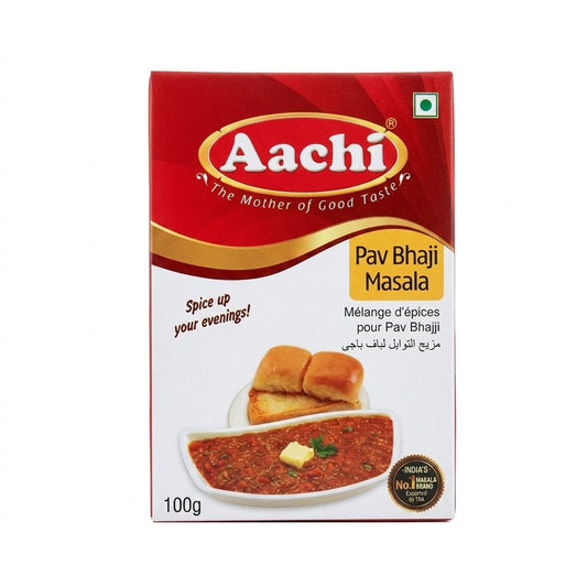 Buy Aachi Masala Pav Bhaji 100g Veenas.com - online Indian Grocery Store UK