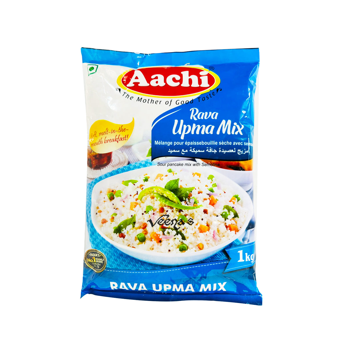 Buy Aachi Rava Upma Mix 1kg Online in the UK – veenas.com