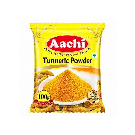 Buy Aachi Turmeric Powder 100g at Veenas.com - Online Indian Grocery Store UK