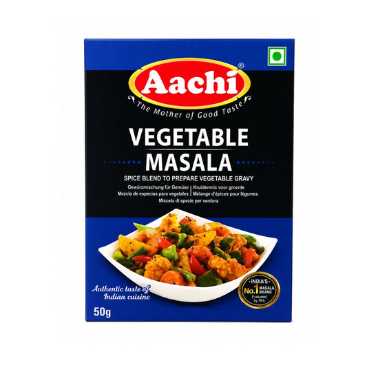 Buy Aachi Vegetable Masala 50g at Veenas.com - Online Indian Grocery Store UK