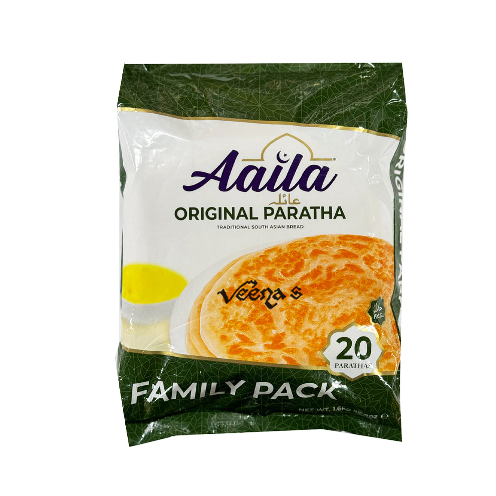Buy Aaila Original Paratha (20 Parathas) 1.6kg Online in UK | Veena’s ...