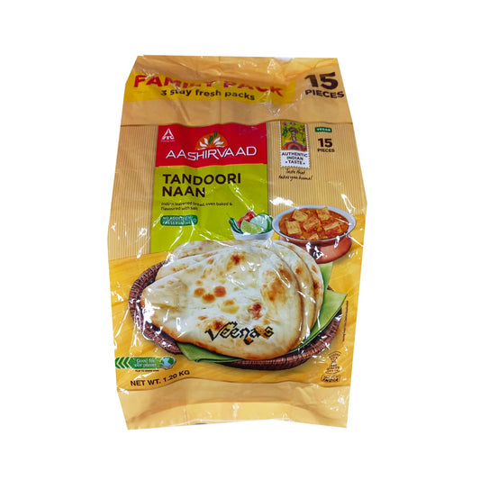 Aashirvaad Tandoori Naan (Family Pack)1.2kg