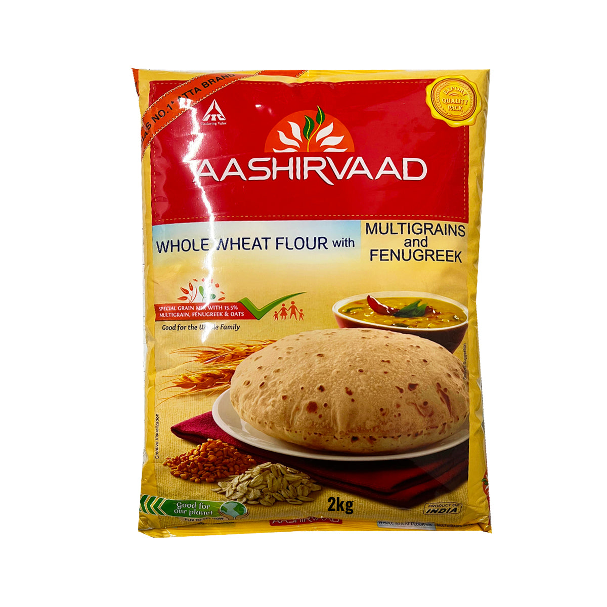 Aashirvaad Multigrains and Fenugreek Atta 2kg