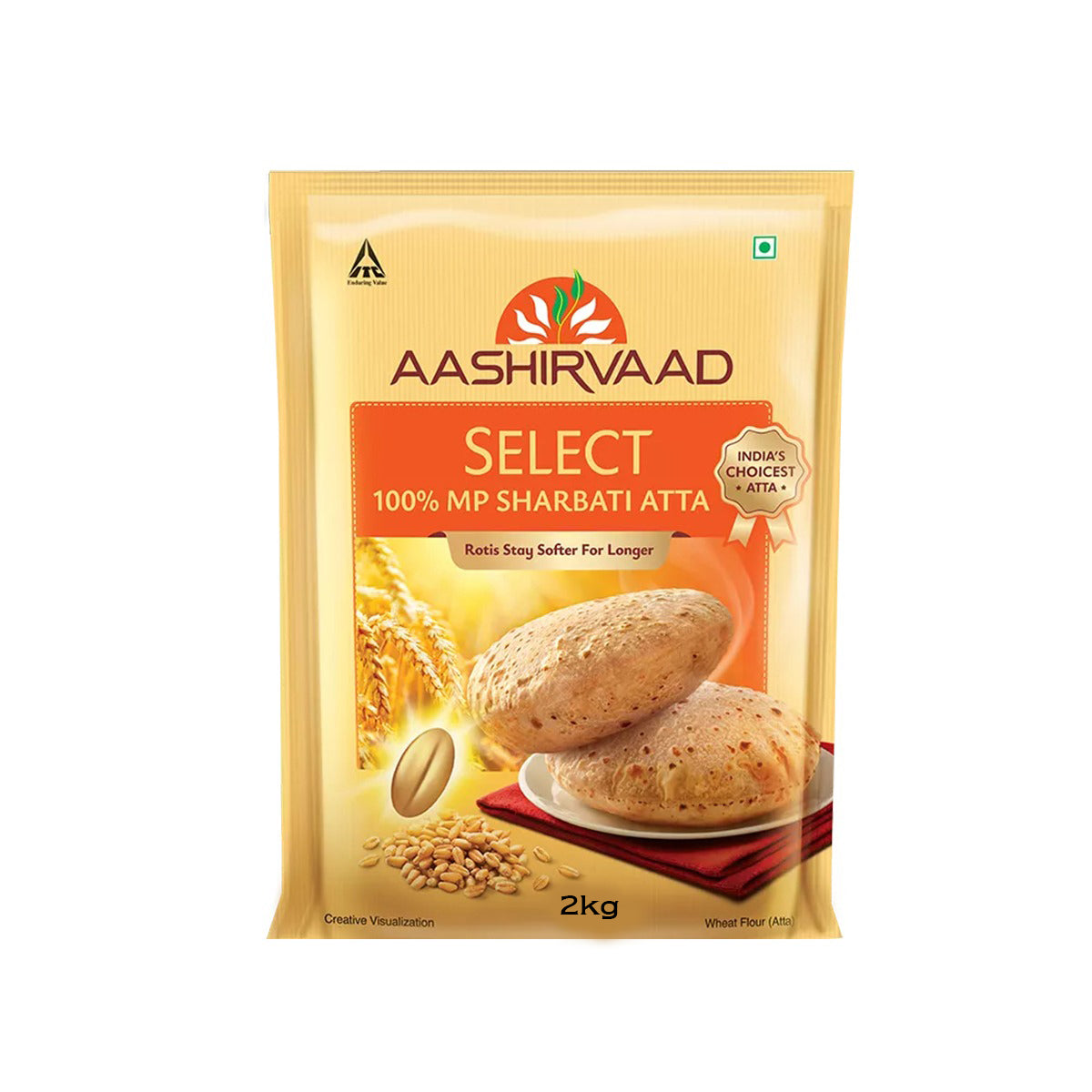 Buy Aashirvaad Select Atta 2kg at Veenas.com - Online Indian Grocery Store UK