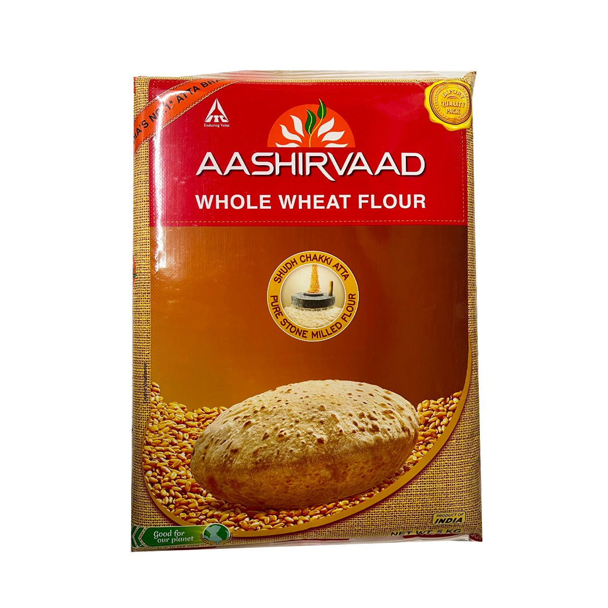 Aashirvaad Whole Wheat Flour 1kg