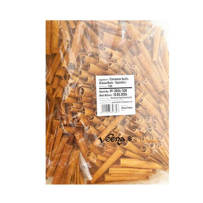 Ahuja Foods Cinnamon Quills (Casia Bark-Dalchini) 1kg